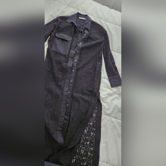 ZARA MAXI LACE KIMONO SIZE XS - Picture 12 of 15